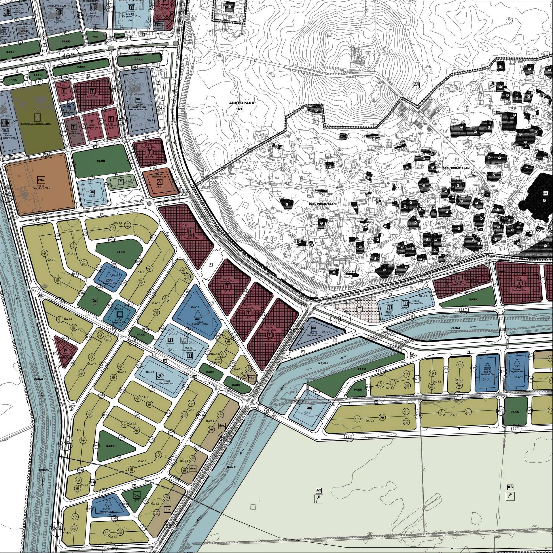 ŞANLIURFA HARRAN 1/1000 ÖLÇEKLİ KORUMA AMAÇLI İMAR PLANI