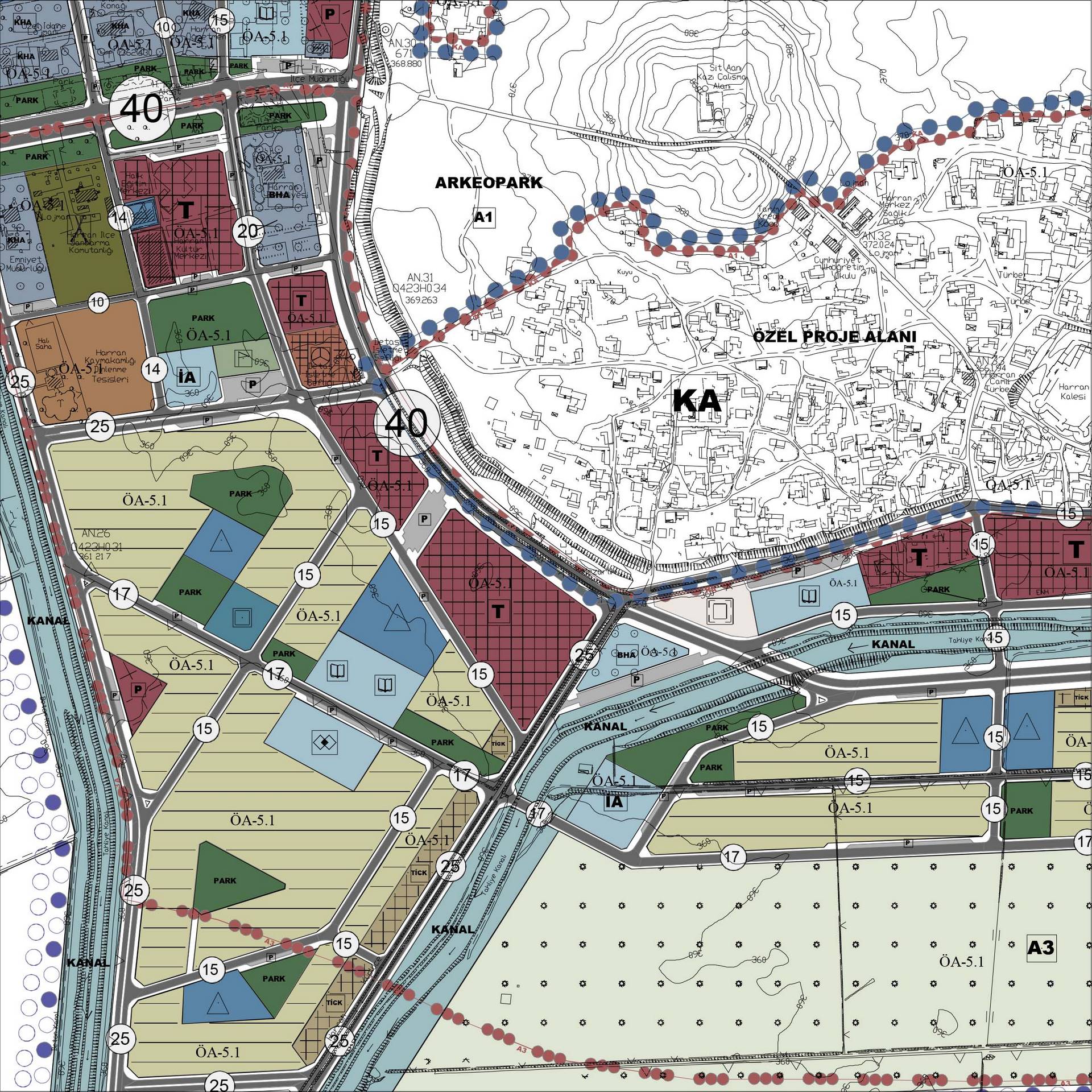 ŞANLIURFA HARRAN 1/5000 ÖLÇEKLİ KORUMA AMAÇLI İMAR PLANI